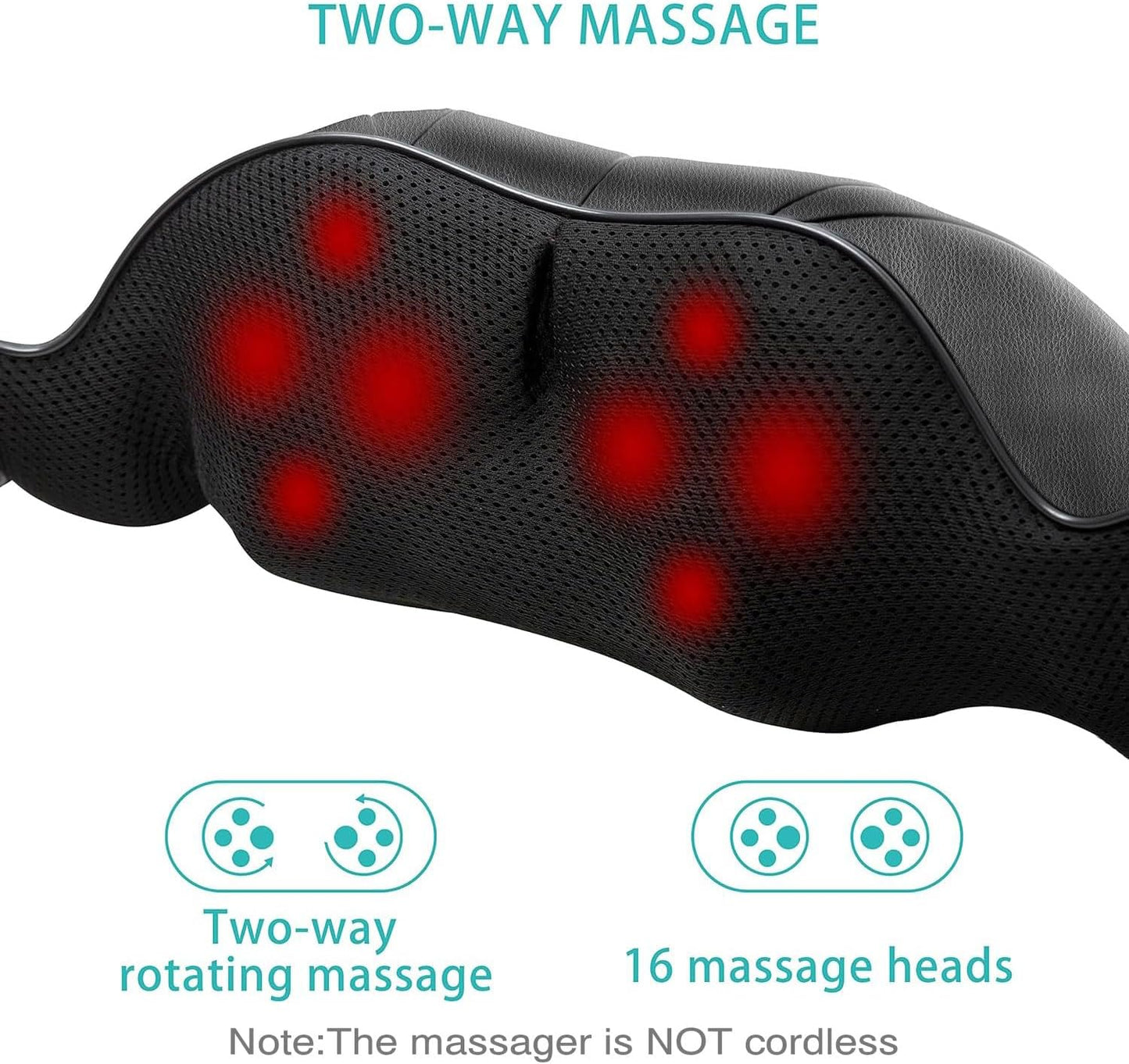 Heated Deep Tissue Neck Massager